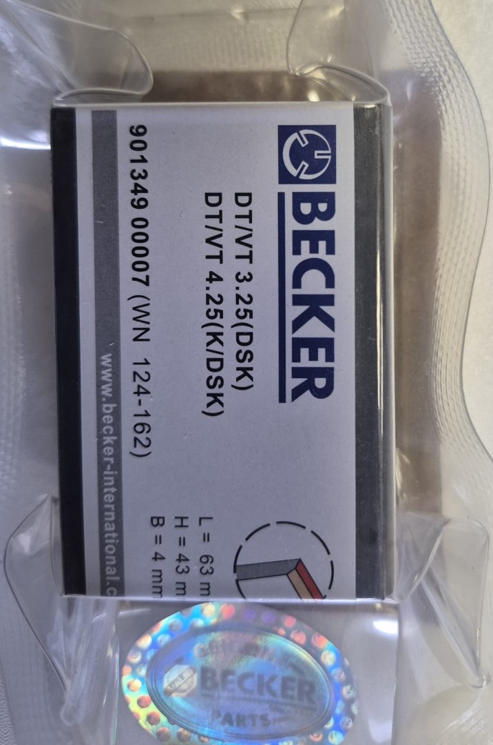 Компрессорное оборудование Becker Графитовые лопатки Becker 90134900007 (WN 124-162)