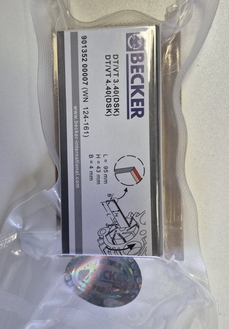 Компрессорное оборудование Becker Графитовые лопатки Becker 90135200007 (WN 124-161)
